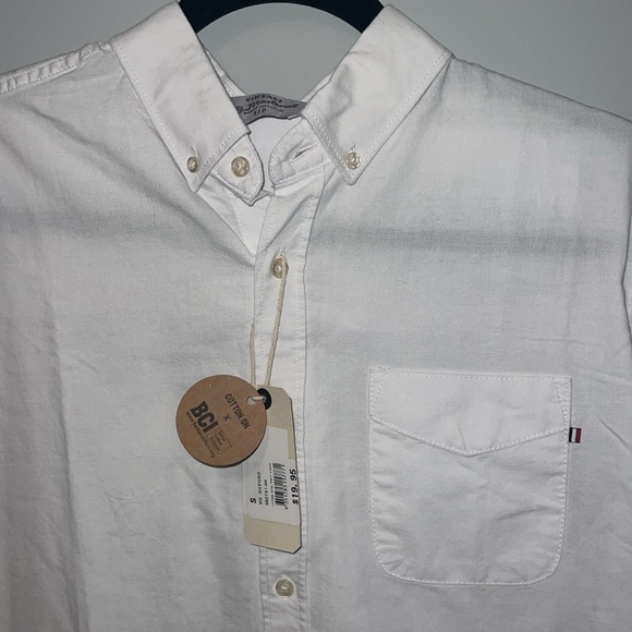 BRAND NEW🔥🔥 COTTON ON VINTAGE RE-MASTERED MENS BUTTON UP SHORT SLEEVE SHIRT!!! - Picture 4 of 5